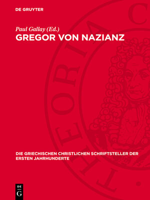 cover image of Gregor von Nazianz